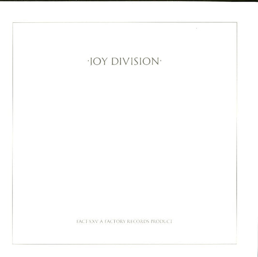Joy Division  CLoser LP Vinile 180 gr. Remasters 2007