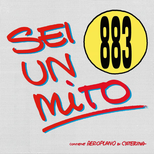 883 / Max Pezzali Sei Un Mito LP Vinile Vinyl Single Remix Colorato  Rsd 2025 Pre-order 12 Aprile