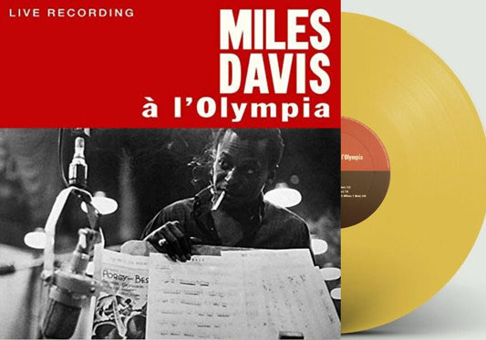 Miles Davis A L'Olimpia LP Vinyl Yellow Edizione Limitata