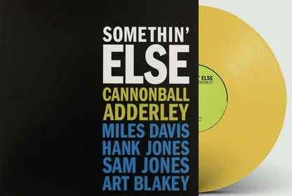 Cannonball Adderley Somethin' Else LP Vinile Vinyl Yellow