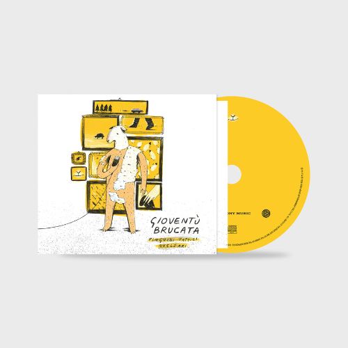 Pinguini Tattici Nucleari Gioventù Brucata CD copertina digisleeve + libretto Pre-order dal 6 Giugno