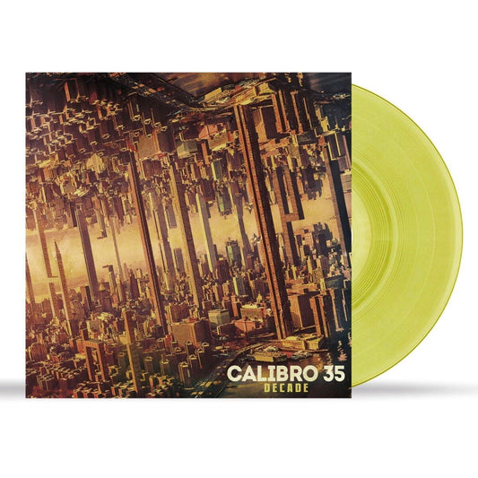 Calibro 35 Decade LP Vinile Colorato Vinyl Crystal Yellow