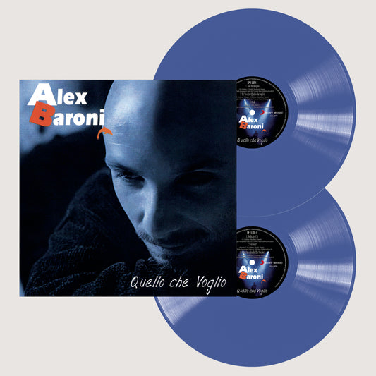 Alex Baroni Quello Che Voglio 2 LP Vinile Edizione Limitata Colorato Blu