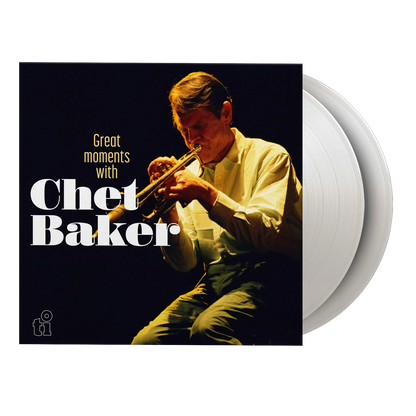 Chet Baker Great Moments With 2 LP Vinile Colorato White  180 Grammi Audiophile Vinyl