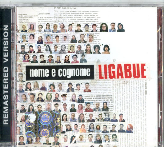 Ligabue Nome E Cognome CD Remaster Edition