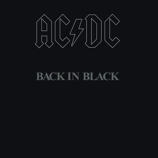 AC/DC Back In Black  Lp Vinile Colore Nero