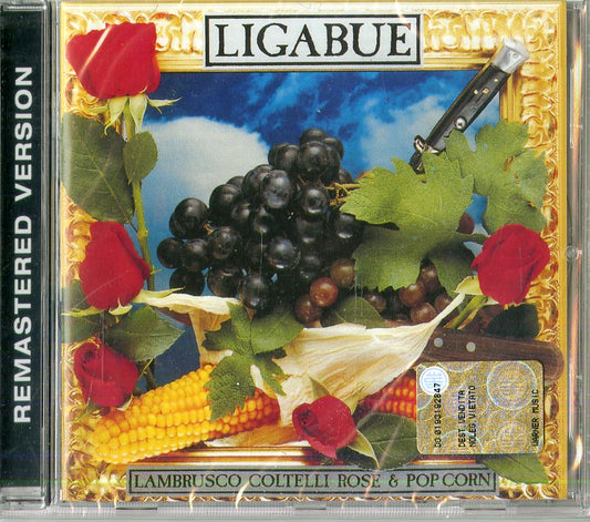 Ligabue Lambrusco Coltelli Rose & Pop Corn CD Remaster Edition