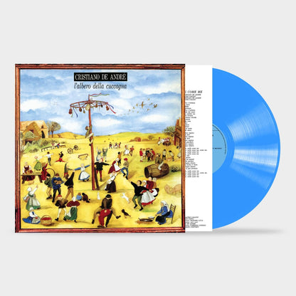 Cristiano De André   L'Albero Della Cuccagna LP Vinile Edizione Limitata Colorato Azzurro