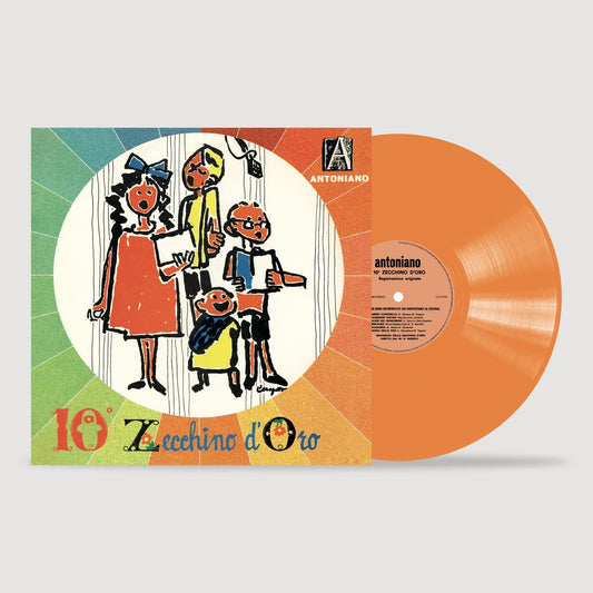 Piccolo Coro Mariele Ventre Dell'Antonia 10° Zecchino d'Oro 1968 LP Vinile Edizione Limitata Colorato Orange