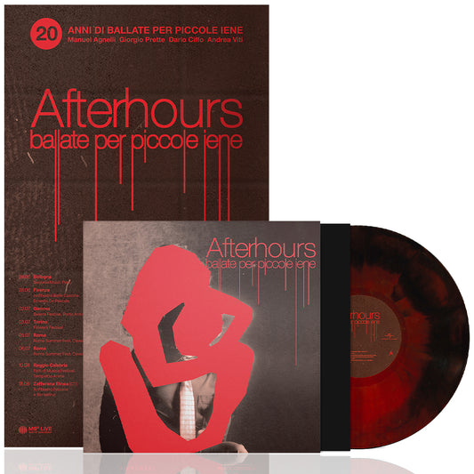 Afterhours Ballate Per Piccole Iene 2025  LP Vinile Marmorizzato Rosso Edizione Esclusiva  Limitata Pre-order dal 6 Giugno