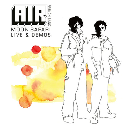 Air Moon Safari Live And DemosLP Vinile Colorato Vinyl White Rsd 2025  Pre-order 12 Aprile