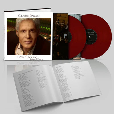 Claudio Baglioni La Vita E' Adesso Il Sogno E' Sempre New Version 2025 2 LP Vinile Oxblood   Pre Order Dal 6 Giugno
