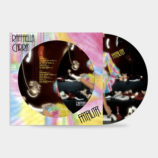 Raffaella Carrà Fatalita'  LP Vinile Picture Disc Pre-order dal 13 Giugno