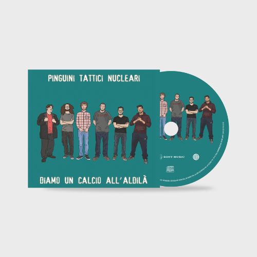 Pinguini Tattici Nucleari Diamo Un Calcio All'Aldilà CD copertina digisleeve   Pre-order dal 6 Giugno