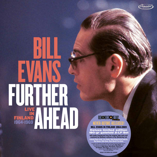 Bill Evans Further Ahead: Live In Finlad 1964-1969 2 LP Vinile Black 180gr. Limitato RSD 2025  Pre Order Dal 12 Aprile