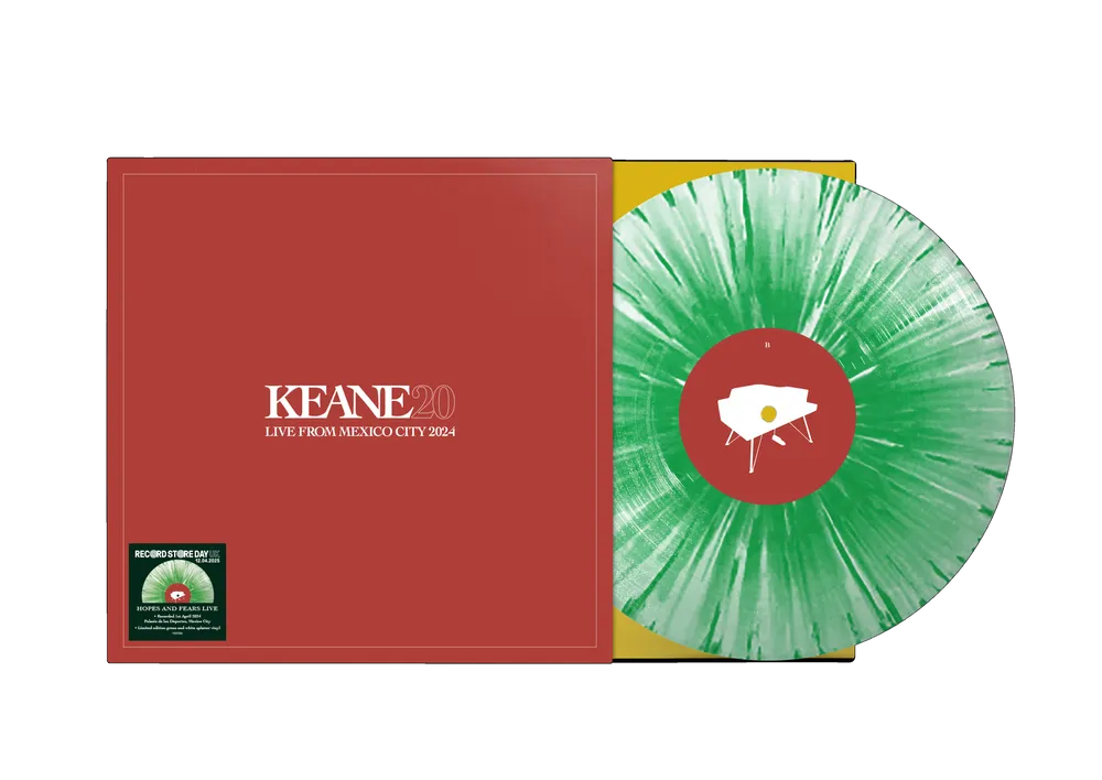 Keane Live From Mexico City 2024  LP Vinile Colorato Splatter  Rsd 2025 Pre-order 12 Aprile