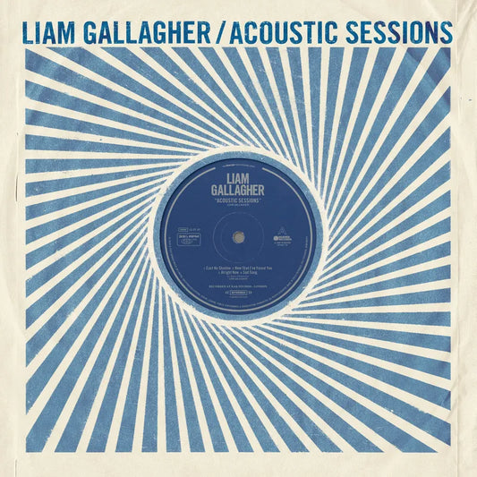 Liam Gallagher Acoustic Sessions LP Vinile Limitato Vinyl Silver & Blue Rsd 2025    Pre-order 12 Aprile