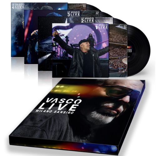 Vasco Rossi  Vasco Live Milano Sansiro Edizione Box 4 LP Vinili 180 gr.