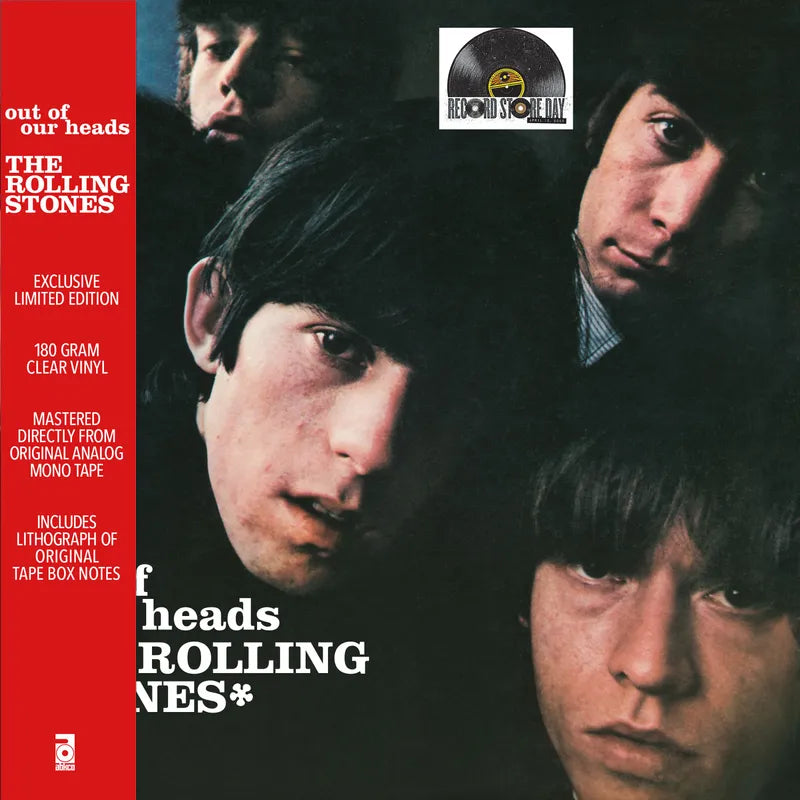 Rolling Stones Out Of Our Heads  LP Vinile Limitato Colorato Trasparente RSD 2025 Pre-order 12 Aprile