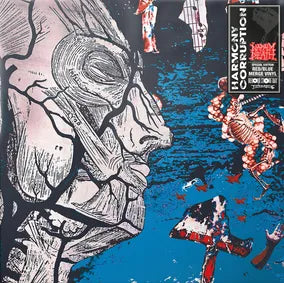 Napalm Death Harmony Corruption LP Vinile Colorato Red/Blue Edizione Limitata RSD2026 Pre Order Dal 18 Aprile