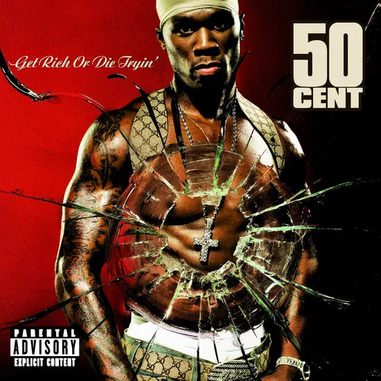 50 Cent Get Rich or Die Tryin Doppio Vinile Nero LP
