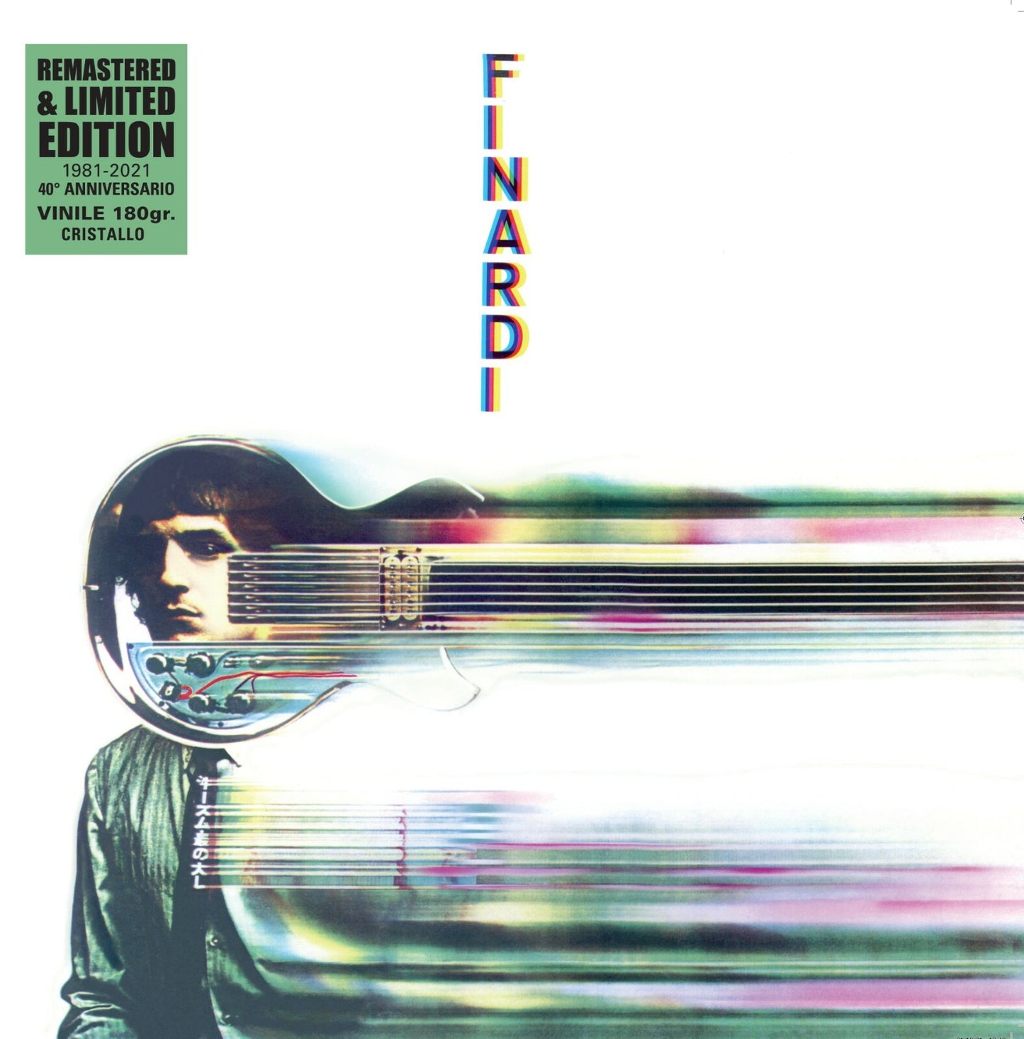 Eugenio Finardi Finardi LP Vinile 180gr. 40° Anniversario Remaster 2021 Nuovo 