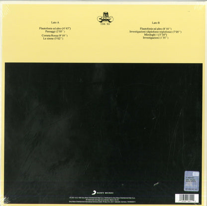 Demetrio Stratos Recitarcantando Cremona 21 Settembre 1978 Vinile 140 Gr Giallo 