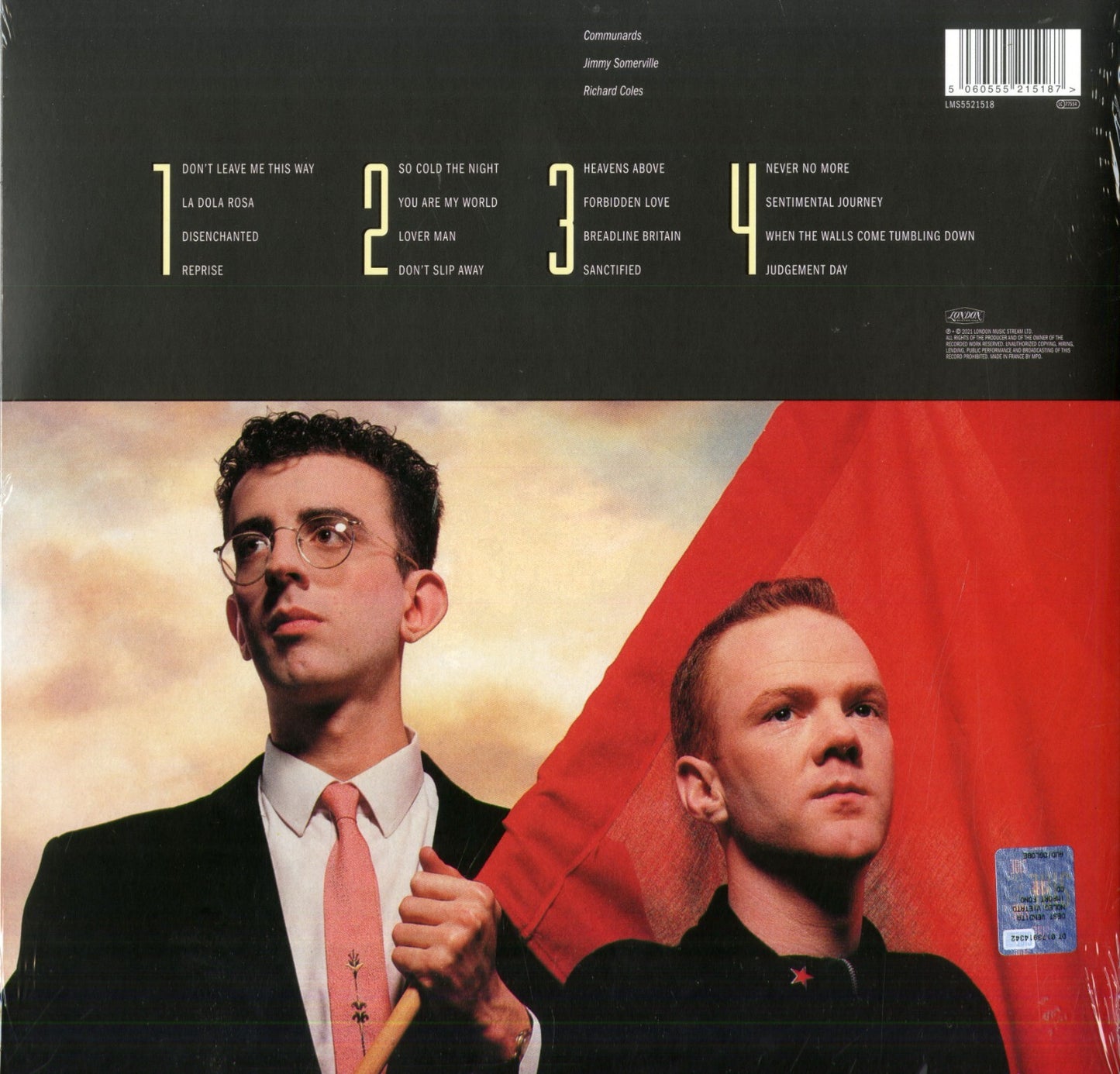 Communards 35 Year Anniversary Edition 2 LP Vinyle Neuf