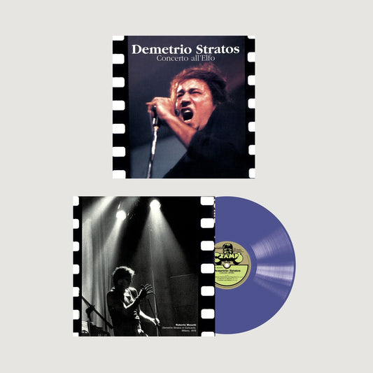 Demetrio Stratos Concerto All'Elfo Live Vinile 180gr  Lp Colorato Blu Nuovo