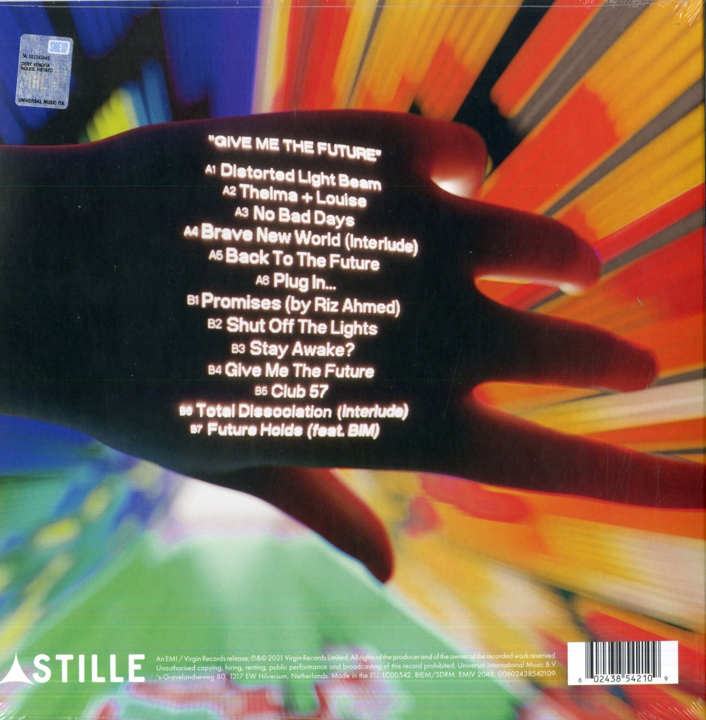 Bastille Give Me The Future LP Vinile Nuovo Sigillato