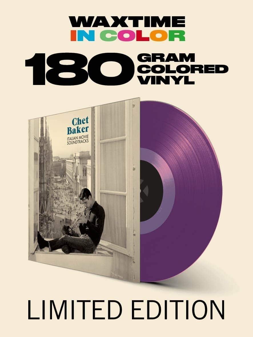 Chet Baker Italian Movie Soundtracks LP Vinile Edizione Limitata Colorato Purple