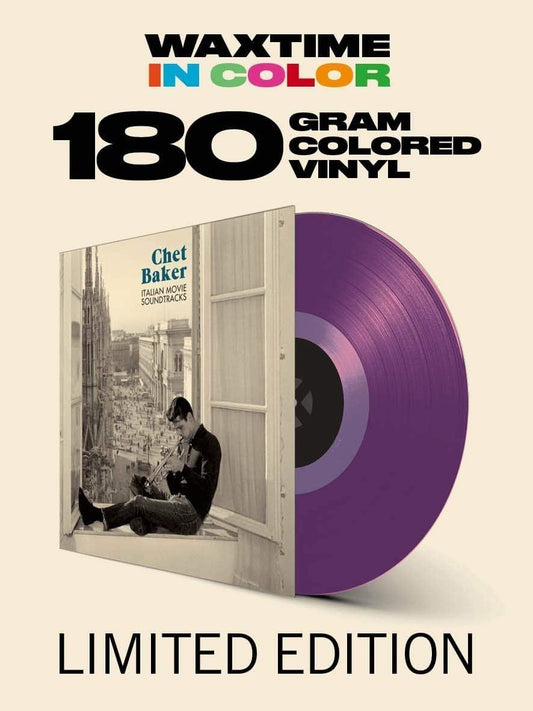 Chet Baker Italian Movie Soundtracks LP Vinile Edizione Limitata Colorato Purple