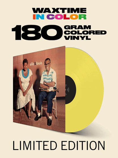 Ella Fitzgerald  Ella / Louis Armstrong Ella & Louis  LP Vinile edizione Limitata Colorato Yellow