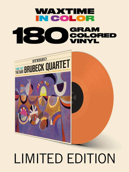 Dave Brubeck Time Out LP Vinile Edizione Limitata Colorato  Orange