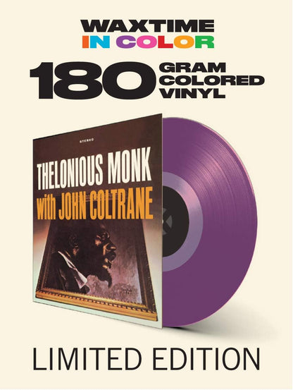 Thelonious Monk Thelonious Monk With John Coltrane  LP Vinile Edizione Limitata Colorato Purple