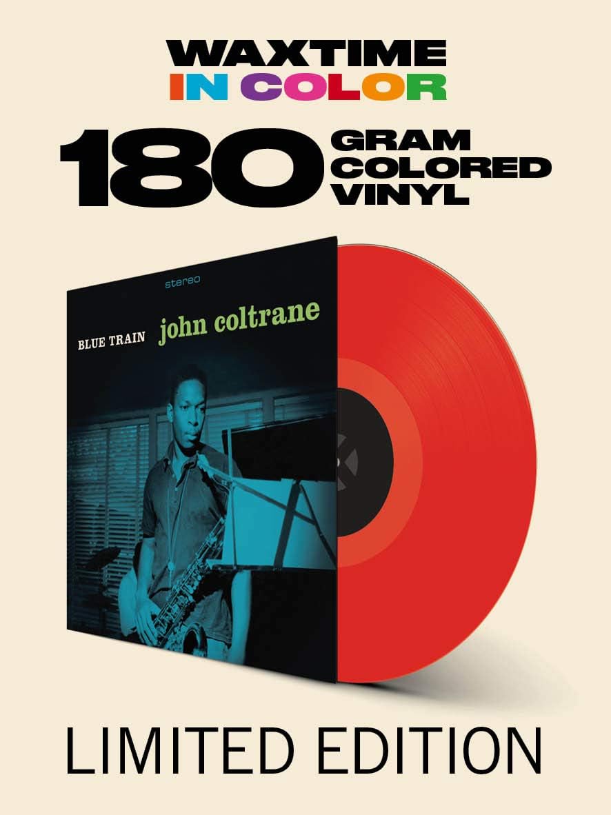 John Coltrane Blue Train  LP Vinile Edizione Limitata Colorato Red