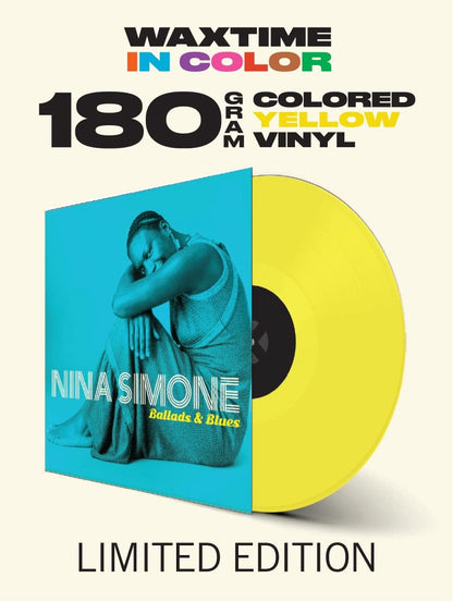 Nina Simone Ballads & Blues LP Vinile Edizione Limitata Colorato Yellow