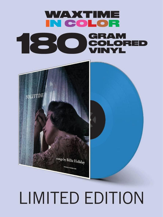 Billie Holiday Solitude LP Vinile Edizione Limitata Colorata Blue