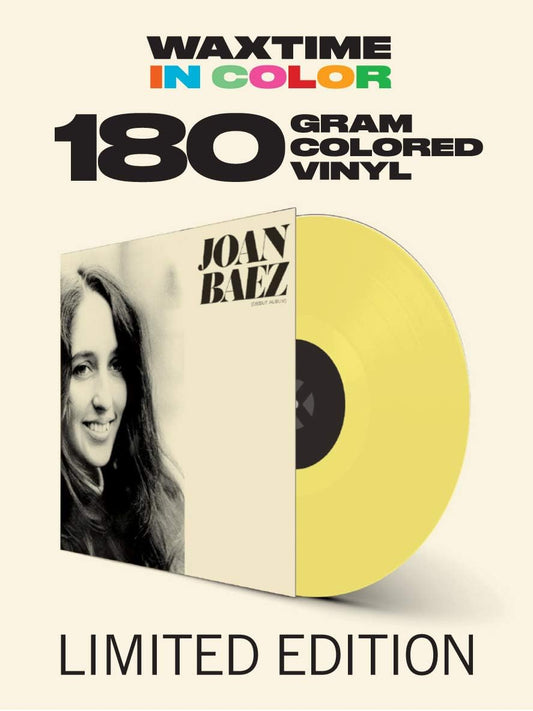 Joan Baez Debut Album LP Vinile Edizione Limitata Colorato Yellow