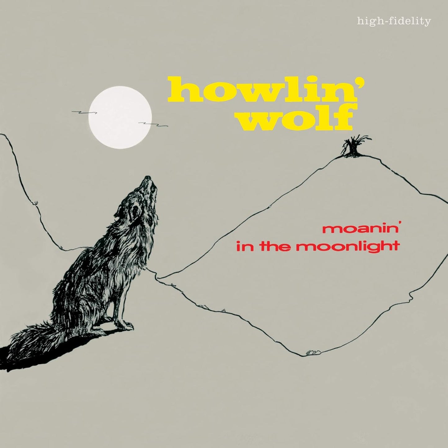 Howlin' Wolf Moanin' In The Moonlight LP Vinile Edizione Limitata Colorato Red