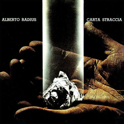 Alberto Radius Carta Straccia LP Vinile 180 Gr. Vinile Nero Numerato Limited Edt. Pre Order Dal 17 Ottobre