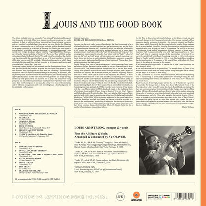 Louis Armstrong Louis And The Good Book  LP Vinile Edizione Limitata Colorato Orange