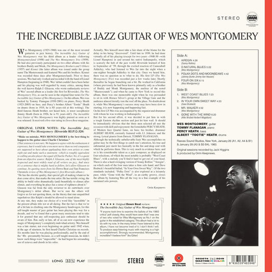 Wes Montgomery The Incredible Jazz Guitar Of Wes Montgomery LP Vinile Edizione Limitata Colorato Red