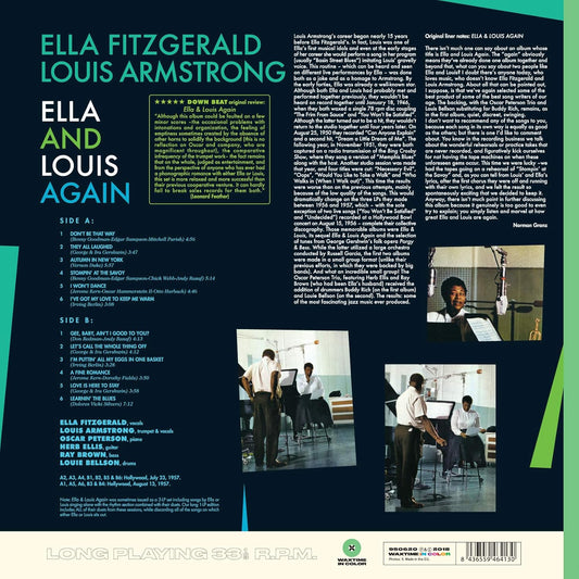 Ella Fitzgerald Ella / Louis Armstrong Ella & Louis Again LP Vinile edizione Limitata Colorato Green