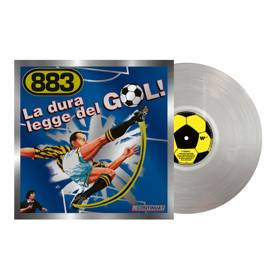 883 La Dura Legge Del Gol Vinile LP Vinile Cristallo Copertina Metallizzata Limitato Pre Order Dal 5 Giugno