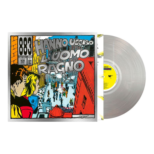 883 Hanno Ucciso L'uomo Ragno LP Vinile Cristallo Copertina Metallizzata Limitato Pre Order Dal 5 Giugno