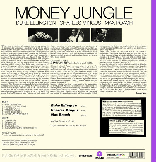 Duke Ellington /Charles Mingus/MaxRoach Money Jungle LP Vinile Edizione Limitata Colorato Purple