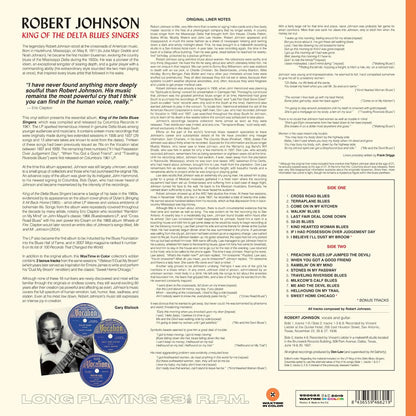 Robert Johnson King Of The Delta Blues Singers LP Vinile Edizione Limitata Colorato Orange