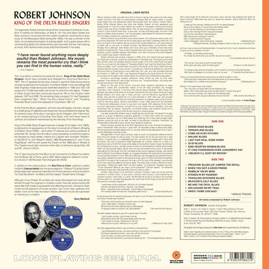 Robert Johnson King Of The Delta Blues Singers LP Vinile Edizione Limitata Colorato Orange