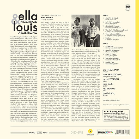 Ella Fitzgerald Ella / Louis Armstrong Ella & Louis LP Vinile edizione Limitata Colorato Yellow